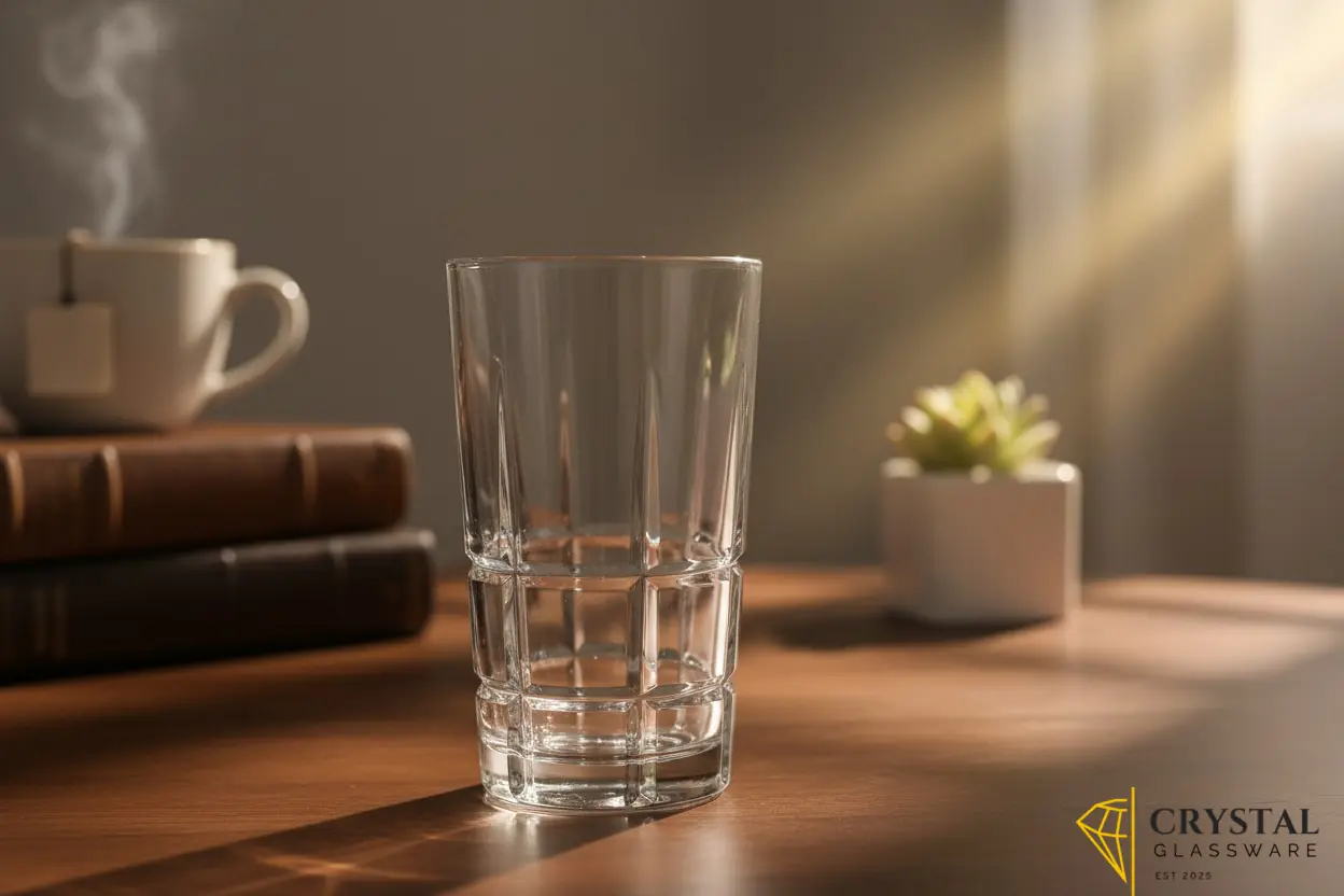 Delisoga Transparent Drinking Glasses